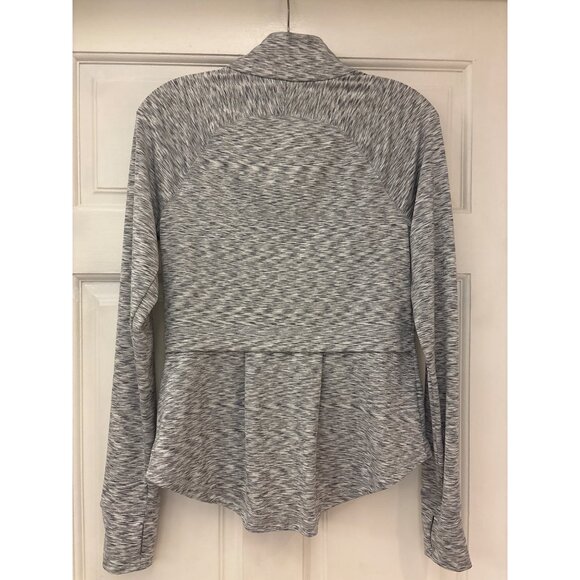 Fila Womens Grey Full-Zip Athletic Performance Running Jacket S - Picture 4 of 14